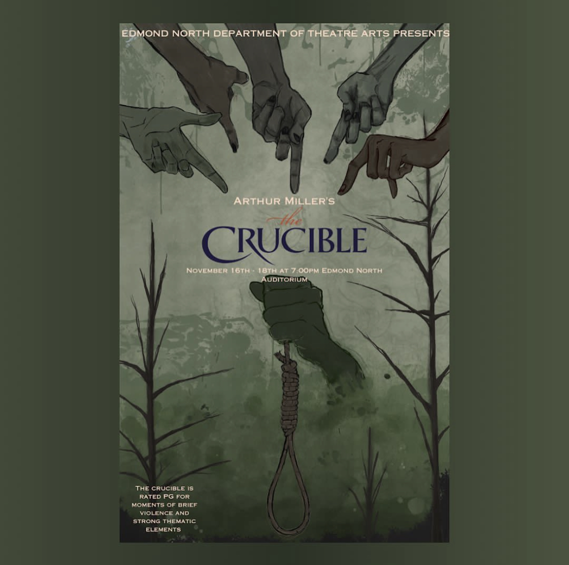 Crucible show poster 