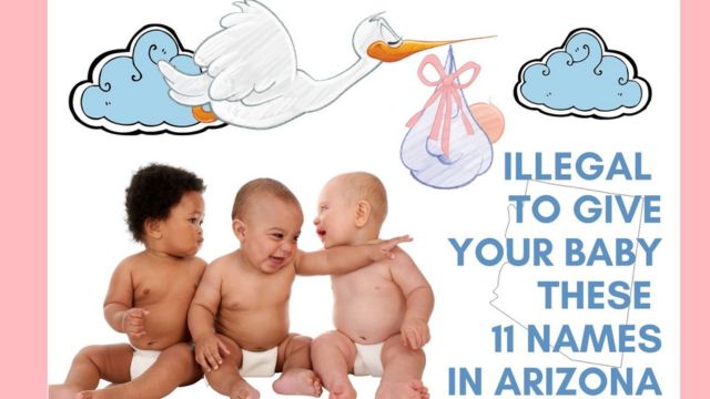 Arizona: 8 Baby Names That Are Illegal to Use