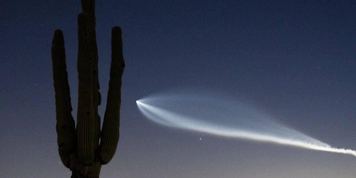 SpaceX Falcon 9 Launch May Be Visible Over Arizona Sky